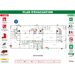Plan d'évacuation